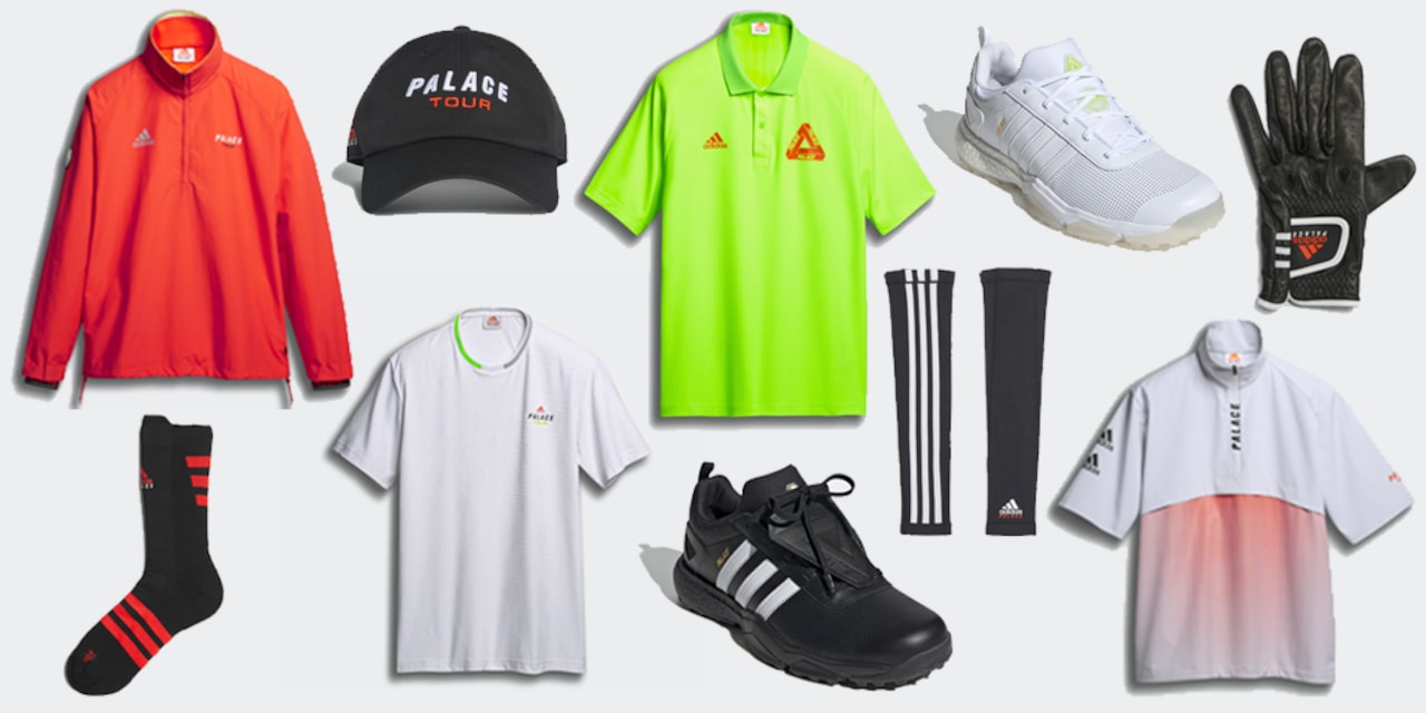 Palace x outlet adidas top